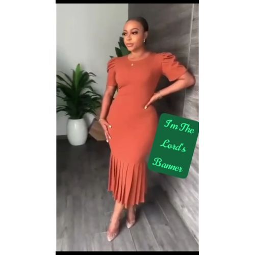 Beautiful Ladies Corporate And Adorable Gown