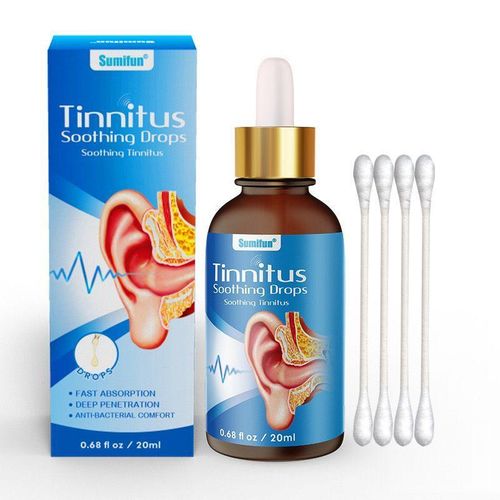 Tinnitus Relief for Ringing Ears, Aleviates Ringing & Buzzing, Tinnitus Relief Ear Drops for Ear Infection, Ear Drying Drops, Natural Herbal Formula Ear Ringing Relief Drops, Tinnitus Oil Effectively Relieve Earache and Improve Hearing