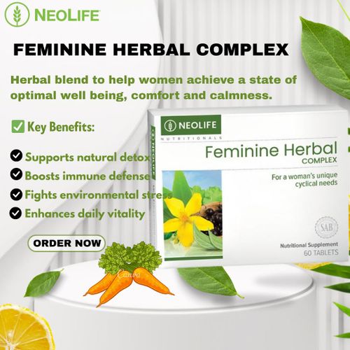 Feminine Herbal Complex - 60 Tablets (Single)