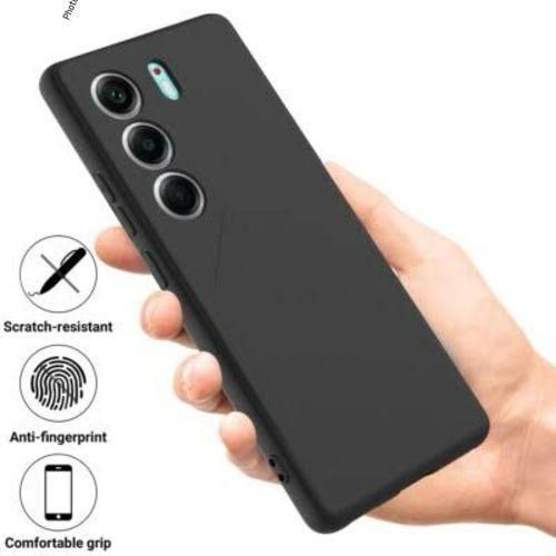 Tecno Camon 40 4G/5G Minimalist Design Matte Black Silicone Back Case