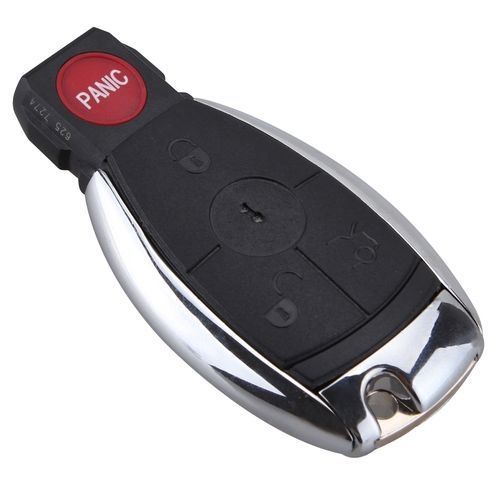 Mercedes Benz Remote Shell Key Blank For Mercedes Benz E C R CL GL Case 4 Button Chrome