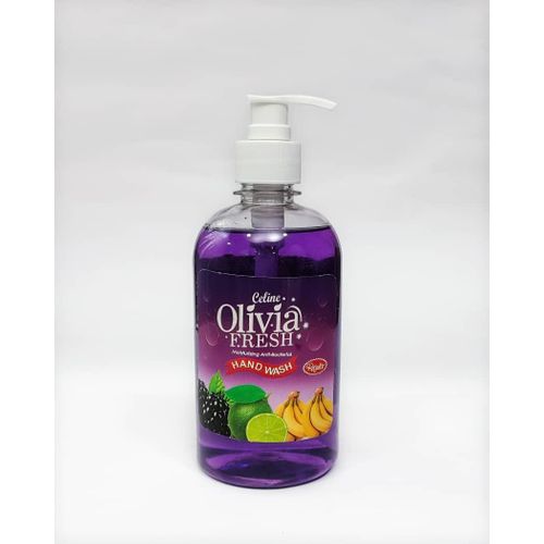 Fresh Moisturizing Anti-Bacterial Hand Wash 500ml - Liquid Hand Soap with Pump Dispenser for Clean, Soft & Fresh Hands - Assorted Fragrances