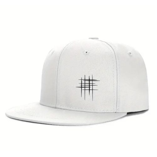 Tech Design Baseball Cap: White