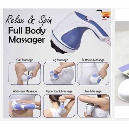 Relax & Spin Tone Full Body Massager, Slimming Exerciser