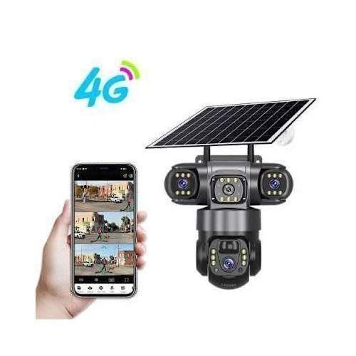 OriginalV380 Pro 3 Lens 4g Solar Camera 5MP