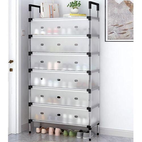 7layer shoe rack with cover