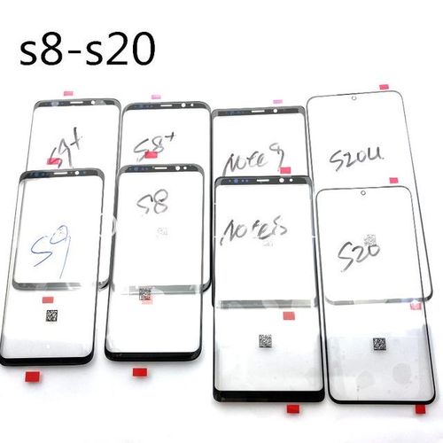 For Galaxy S8 S9 S10 S20 S21 S22 Note 9 10plus Ultra Front Lcd Display Outer Touch Panel Screen Glass Lens Replacement-S9 PLUS