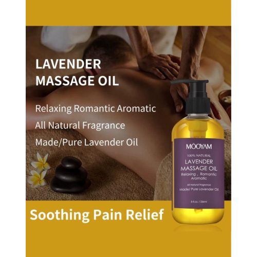 Lavender Body Massage Oil - 236ml