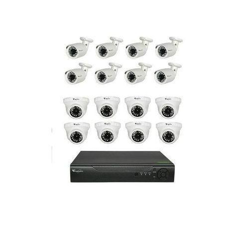16 CHANNELS CCTV Camera Complete SECURITY SURVEILLANCE Kit + 3 TERABYTE HDD