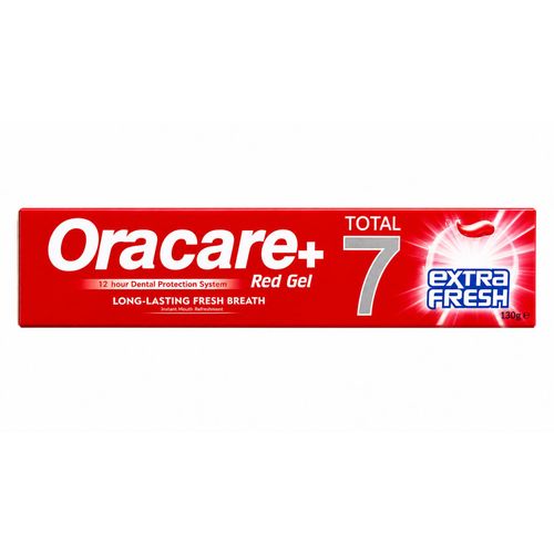 Total 7 Red Gel Toothpaste - 130g
