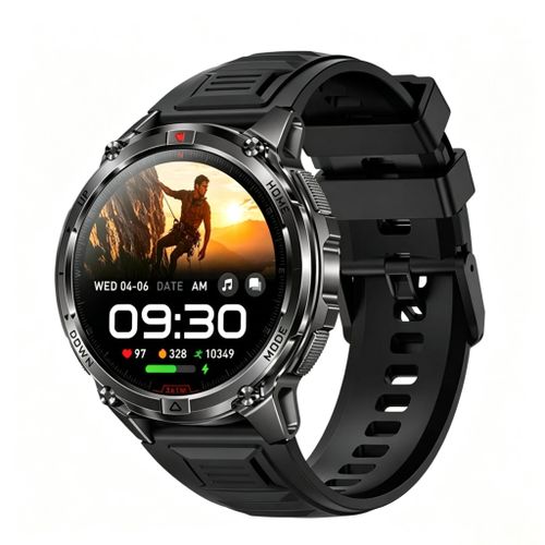 Smart Watch with Bluetooth Call 2.01 Screen IP68 Waterproof Fitness Tracker Heart Rate Monitor 110 Sports Modes for Men Women