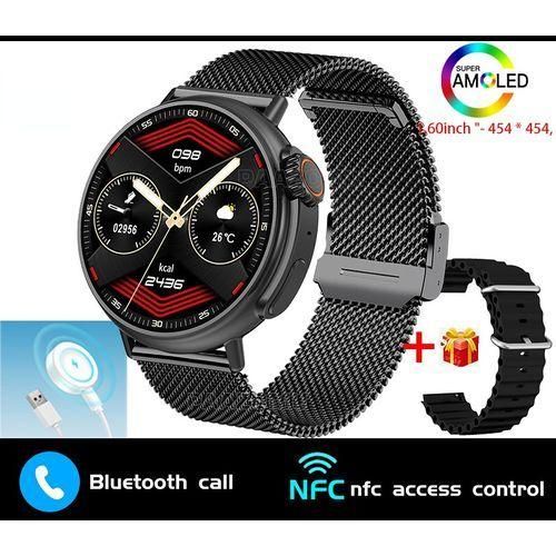 Ultra 8 NFC Smart Watch Men AMOLED 16-inch 454454 HD Screen IP68 Waterproof Women SmartWatch
