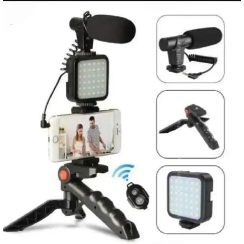 AY-49G Video Making Led Ring Selfie Light Kit