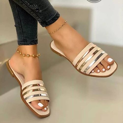 Ladies Latest Flat Slippers
