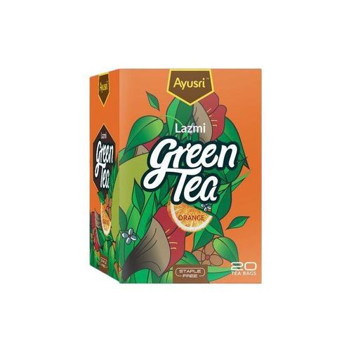 LAZMI Green Tea - Orange - 100% Herbal