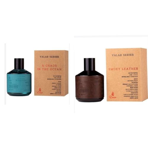 VALAR A CHAOS ON THE OCEAN & SMOKY LEATHER EAU DE PERFUME 100ml