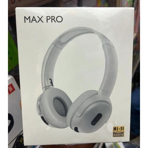 Max Pro - Wireless Over-Ear Noise Cancellation Headphones with Bluetooth 5.3, TF Card Slot, Built-in Mic, USB-C Charging, Comfortable Cushioned Ear Cups, Gaming Headphone - Compatible with Smartphones & Computers, - Modern Headset