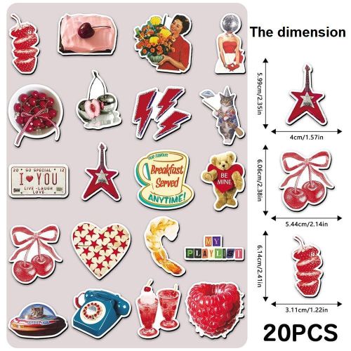 Fridge Decoration Magnetic Stickers - Universal Decoration Sticker Magnets For Fridge, Laptop, Phones