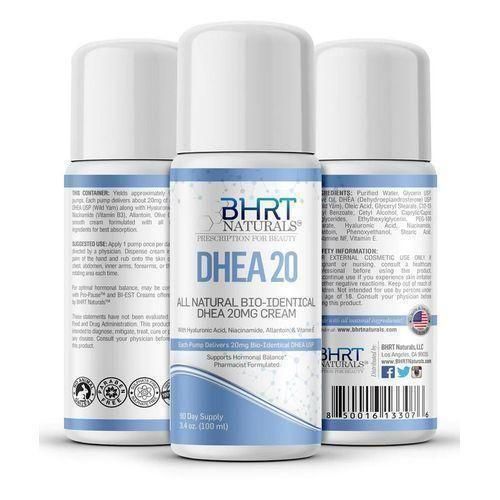 DHEA Cream 20 Mg 100ml Natural Energy Supplement, Mood Boost For Healthy Aging, Horm Balance