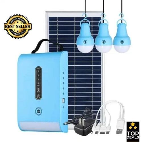 Super Portable Solar Power System Lamp Kit DP-7716