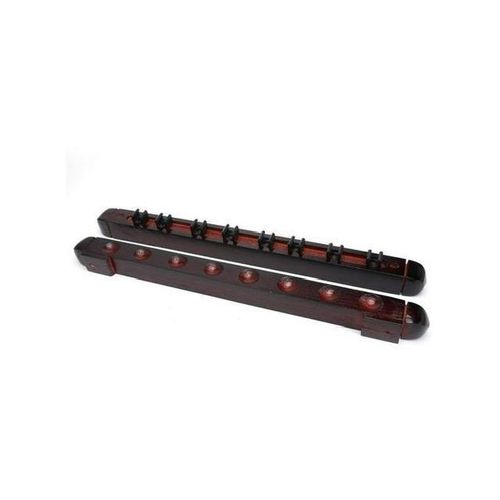 Wooden Snooker Cue Rack (Wall-Mounted Cue Holder)