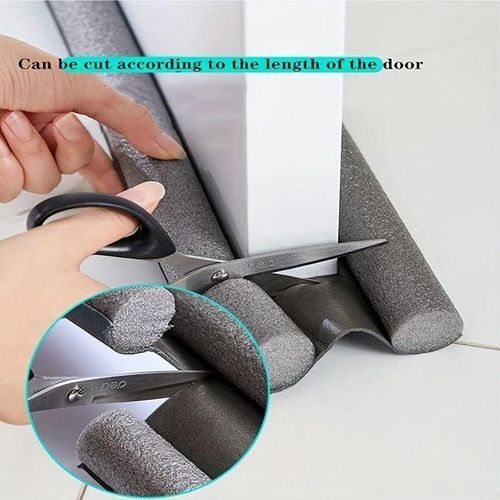 Adjustable Double-Door Wind Blocking Windscreen 93Cm/36.6Inch Home Use Soundproof Dustproof Sealing