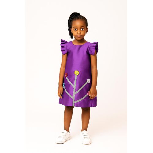 Stylish children/kids short gown/dress