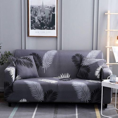 Elastic Sofa Protective Cover strenchable anti-scratch Washable Home Decor-Grey