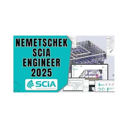 - Nemetschek SCIA Engineer 2025 v25 Full Version - Powerful structural analysis software & design tools with support