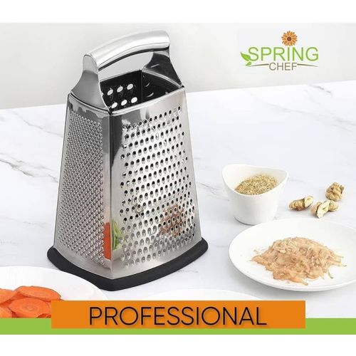 Four-sided box grater