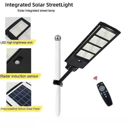 2000W Motion Detector Solar Street Light With Free Pole - * Eye