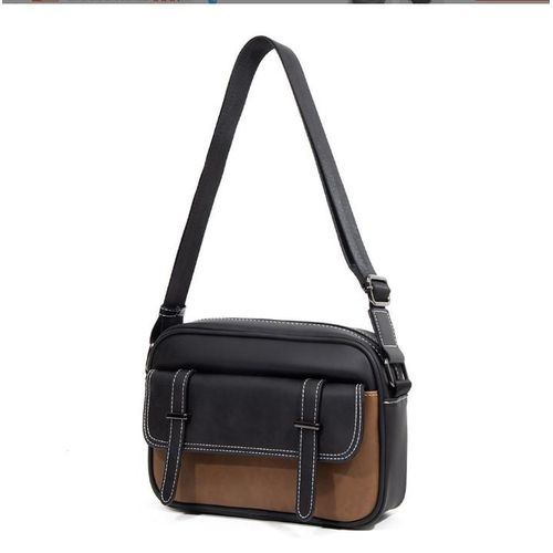Top Quality Genuine Leather Unisex Shoulder Crossbody Bag