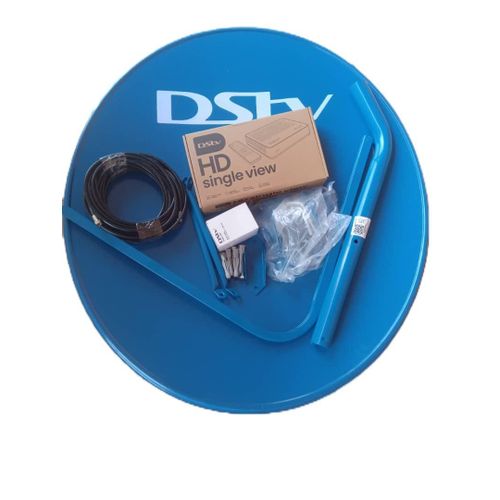 DSTV Latest Decoder with Dish and Complete Accessories with 1 Month FREE COMPACT Subscription