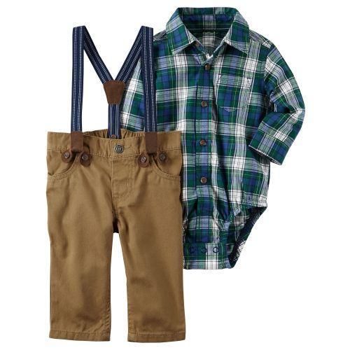 BOY 3 PIECES SET WITH SUSPENDER