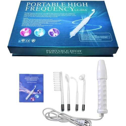 High Frequency portable Facial Machine - Wand for skin beauty care