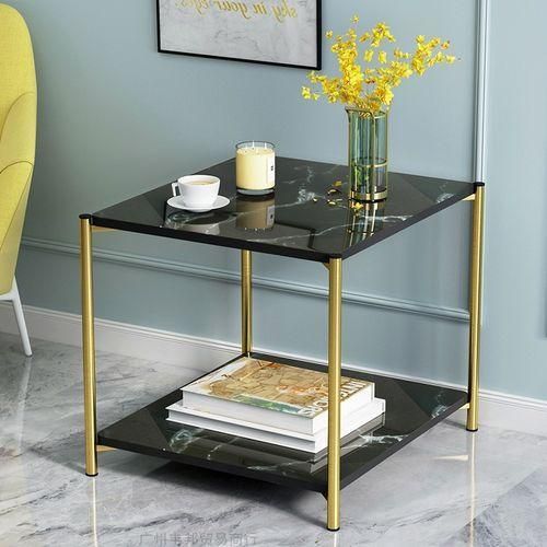 Side table simple modern coffee table, living room bedroom.