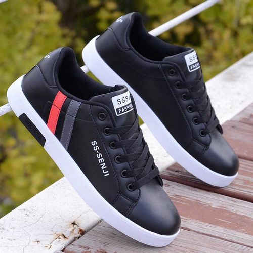 Men's Casual PU Shoes Students Sports Shoes Skateboarding Shoes Sneakers