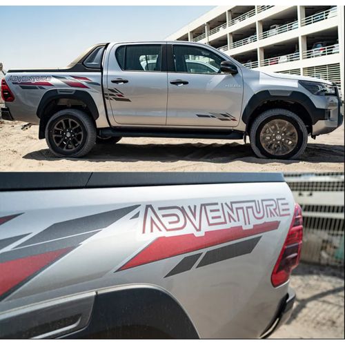 Premium Quality Adventure Car Body Sticker - 2 Sides