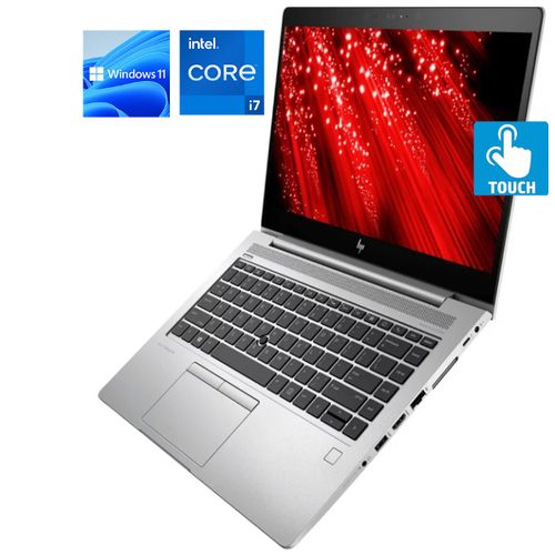 EliteBook G6 Laptop- Intel Core I7- TOUCHSCREEN -16GB RAM/512GB SSD/Backlit Keyboard/FP Reader Windows 11 Pro+ BAG