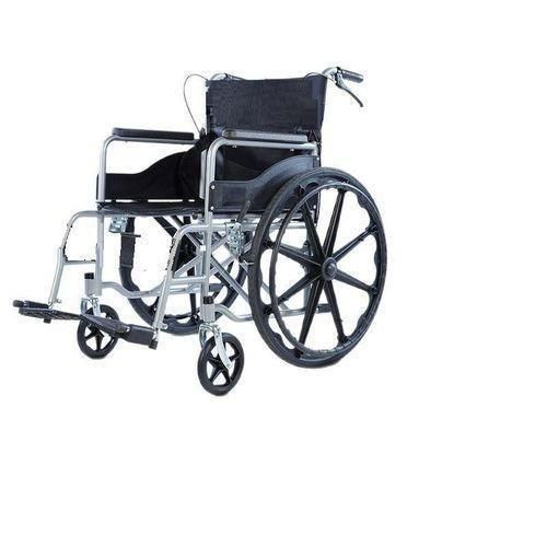 Foldable Standard Commode Wheelchair -Black