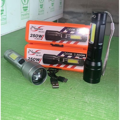 Super Bright Rechargeable torch -2pieces