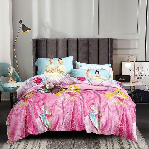 LUXURY COTTON CHILDREN DUVET SET With 2 Pillowcases(Soft Bedding)