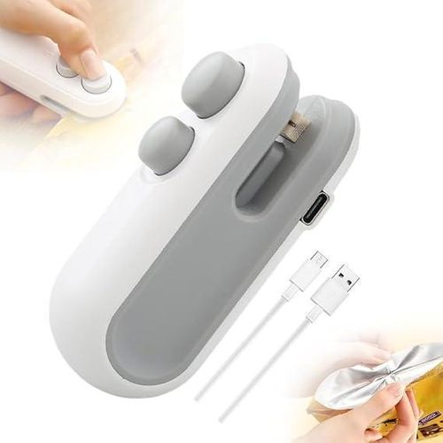Mini USB Rechargeable 2-in-1 Heat Bag Sealer And Cutter