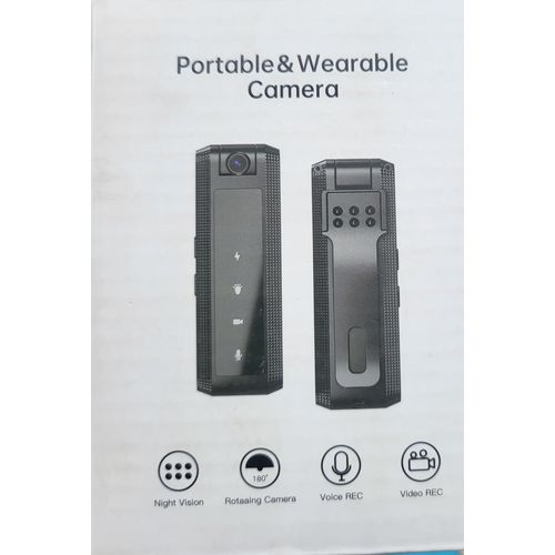 Portable wearable camera for multiple uses