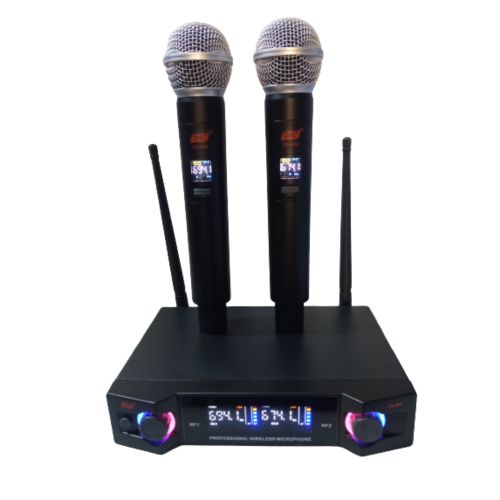 Professional Wireless Microphone With Tunable Frequency