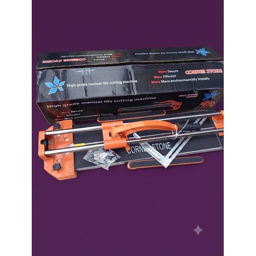 Corner Stone High-Grade Manual Tile Cutting Machine with Square Guide (600mm)