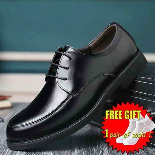 Men's formal shoes wedding shoes lace up leatherette shoes gentlemen's shoes