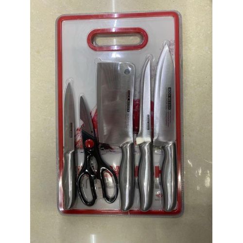 Stainless steel kitchen knife set