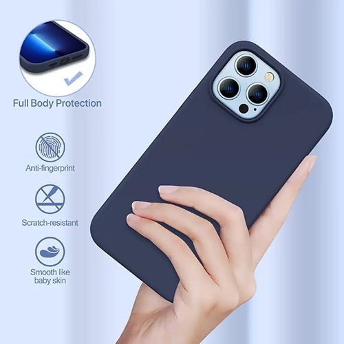 New IPhone 13 Pro Max Silicone Back Case