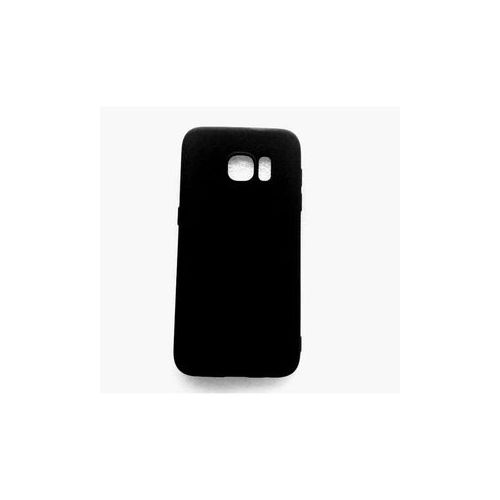 Silicone Back Case For Samsung Galaxy S7 - Black